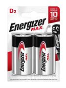 BLISTER 2 BATTERIE D MAX ALKALINE POWER